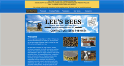Desktop Screenshot of lees-bees.com